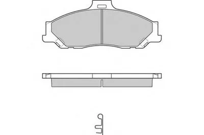 Комплект тормозных колодок, дисковый тормоз E.T.F. купить