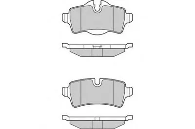 Комплект тормозных колодок, дисковый тормоз E.T.F. купить