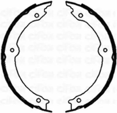 Комплект тормозных колодок, стояночная тормозная система CIFAM купить