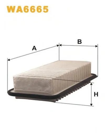 Воздушный фильтр WIX FILTERS купить