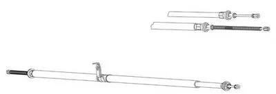 Трос, стояночная тормозная система CEF купить