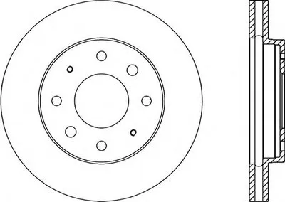 Тормозной диск ADAPTIVE OPEN PARTS купить