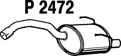 Глушитель выхлопных газов конечный FENNO купить