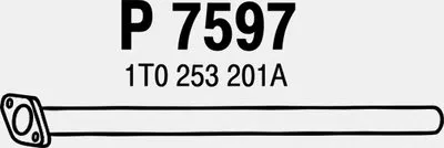 Труба выхлопного газа FENNO купить