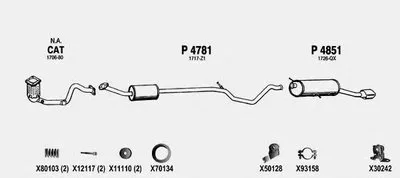 Система выпуска ОГ FENNO купить