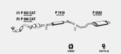Система выпуска ОГ FENNO купить