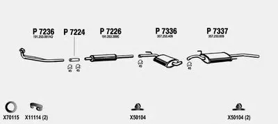 Система выпуска ОГ FENNO купить