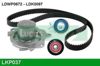 Водяной насос + комплект зубчатого ремня LUCAS ENGINE DRIVE купить