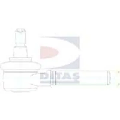 Наконечник поперечной рулевой тяги DITAS купить