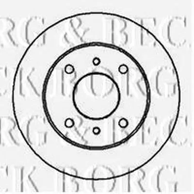 Тормозной диск BORG & BECK купить