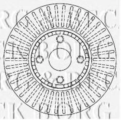 Тормозной диск BORG & BECK купить