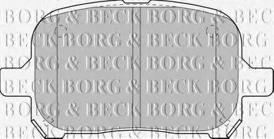 Комплект тормозных колодок, дисковый тормоз BORG & BECK купить