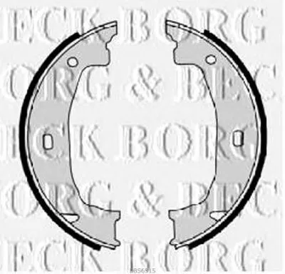 Комплект тормозных колодок BORG & BECK купить