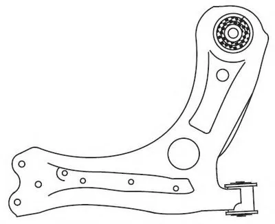 Рычаг независимой подвески колеса, подвеска колеса FRAP купить