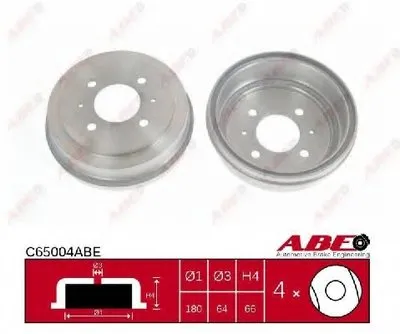 Тормозной барабан ABE купить