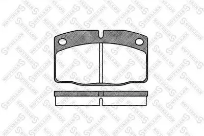 Комплект тормозных колодок, дисковый тормоз STELLOX купить