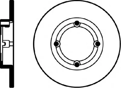 Тормозной диск HELLA PAGID купить