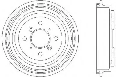 Тормозной барабан HELLA PAGID купить