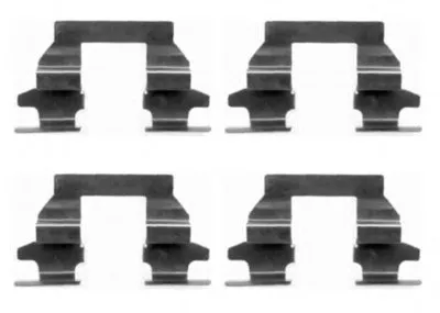 Комплектующие, колодки дискового тормоза HELLA PAGID купить