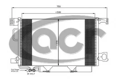 Конденсатор, кондиционер ACR купить