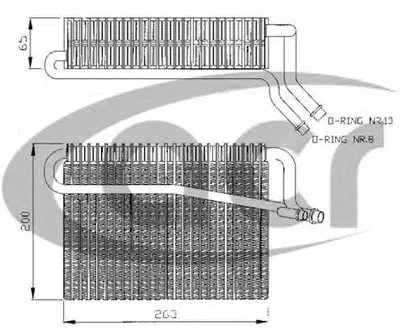 Испаритель, кондиционер ACR купить