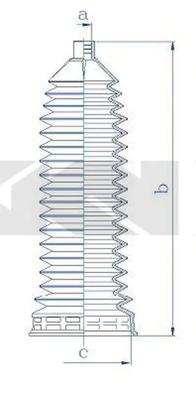 Пыльник, рулевое управление SPIDAN купить