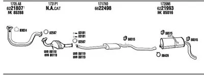 Система выпуска ОГ WALKER купить