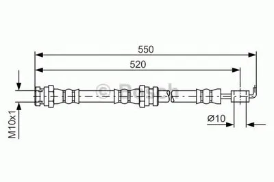 Тормозной шланг BOSCH купить