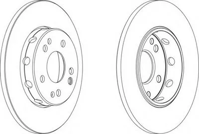 Тормозной диск PREMIER FERODO купить