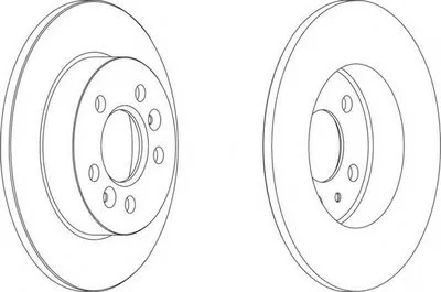 Тормозной диск PREMIER FERODO купить