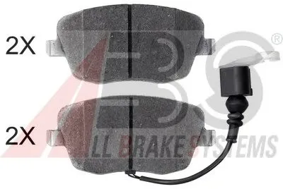 Комплект тормозных колодок, дисковый тормоз SPORTLINE A.B.S. купить