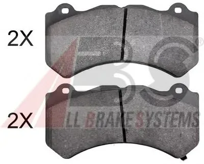 Комплект тормозных колодок, дисковый тормоз A.B.S. купить