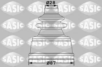 Комплект пылника, приводной вал SASIC купить