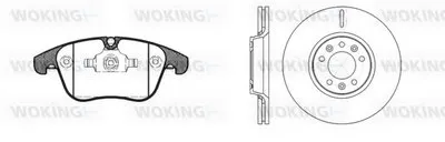 Комплект тормозов, дисковый тормозной механизм WOKING купить