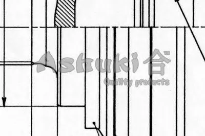 Шарнирный комплект, приводной вал ASHUKI купить