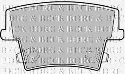 Комплект тормозных колодок, дисковый тормоз BORG & BECK купить