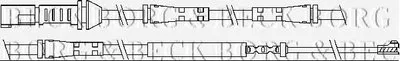 Сигнализатор, износ тормозных колодок BORG & BECK купить
