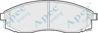 Комплект тормозных колодок, дисковый тормоз APEC braking купить