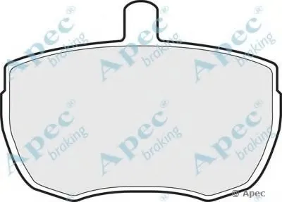 Комплект тормозных колодок, дисковый тормоз APEC braking купить