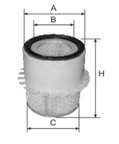 Воздушный фильтр Air Filter for MITSUBISHI PAJERO GOODWILL купить