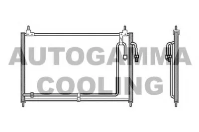 Конденсатор, кондиционер AUTOGAMMA купить