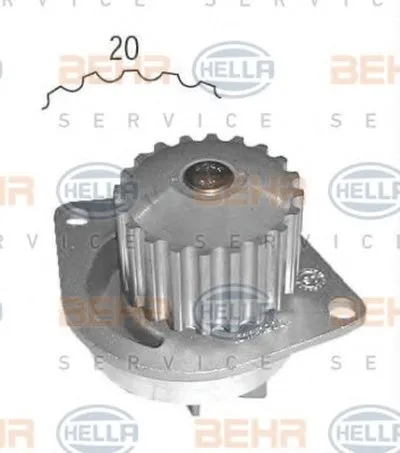 Водяной насос BEHR HELLA SERVICE Version ALTERNATIVE BEHR HELLA SERVICE купить