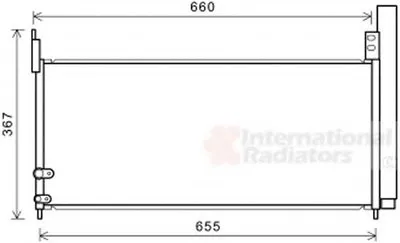 Конденсатор, кондиционер VAN WEZEL купить