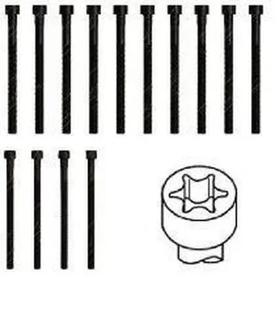 Комплект болтов головки цилидра GOETZE купить