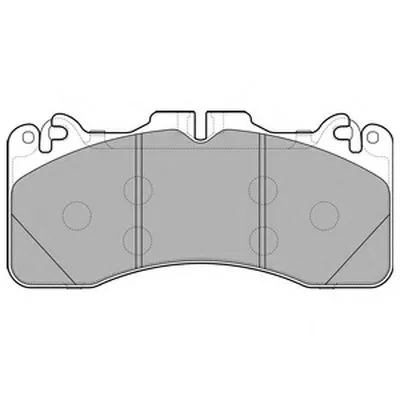 Комплект тормозных колодок, дисковый тормоз DELPHI купить