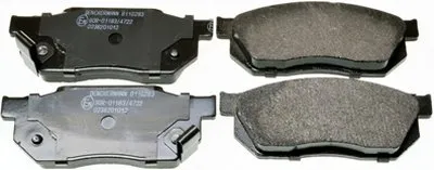 Комплект тормозных колодок, дисковый тормоз DENCKERMANN купить