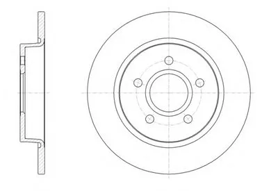 Тормозной диск KAWE купить