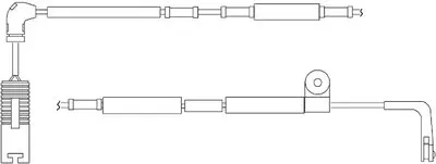 Сигнализатор, износ тормозных колодок KAWE купить