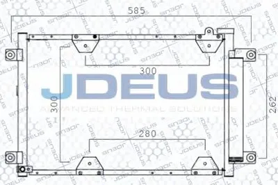 Конденсатор, кондиционер JDEUS купить