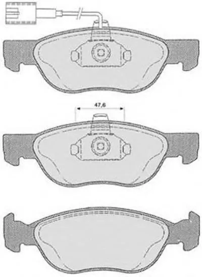 Комплект тормозных колодок, дисковый тормоз RAICAM купить